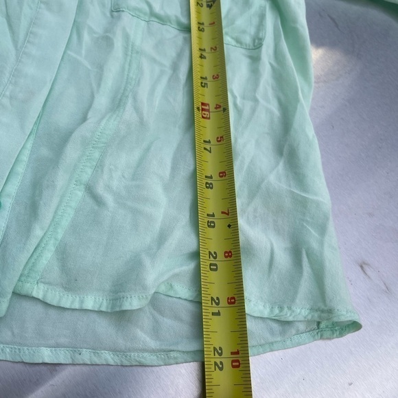 ANTHROPOLOGIE MAEVE CLARA MINT
GREEN BLOUSE - Picture 7 of 8